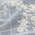 30D Woven Lace Tulle Chiffon Embroidery Fabric